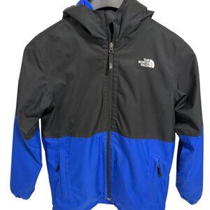 North Face Hyvent Jacket Youth XL (18/20) Blue 3 in 1 Fleece Liner Coat Outdoors